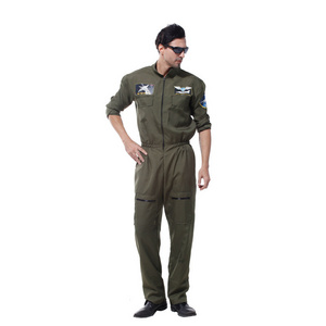 New Aviation Uniform Male Staff Costume Performance Suits Men Clothing Airline Captain Pilot aviation Workwear custom