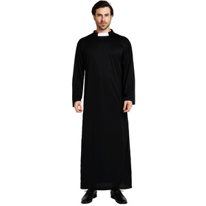 Cosplay Drama Missionary Priest Priest Costume Father Halloween Jesus Costume