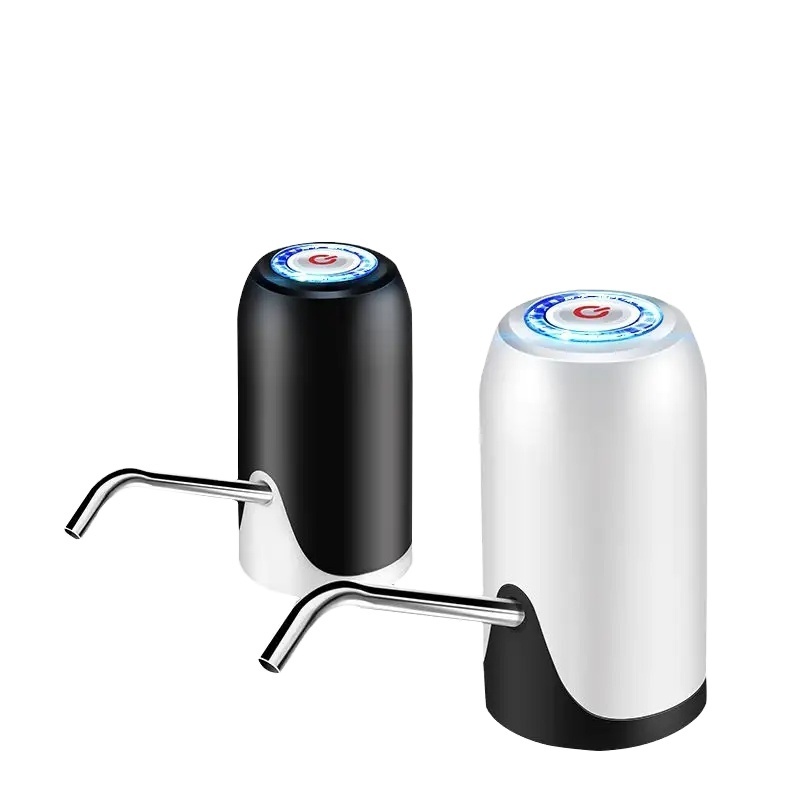 Automatic Water Dispenser Electric Water Pump Button Control USB Charge Portable Drink Dispenser with Base