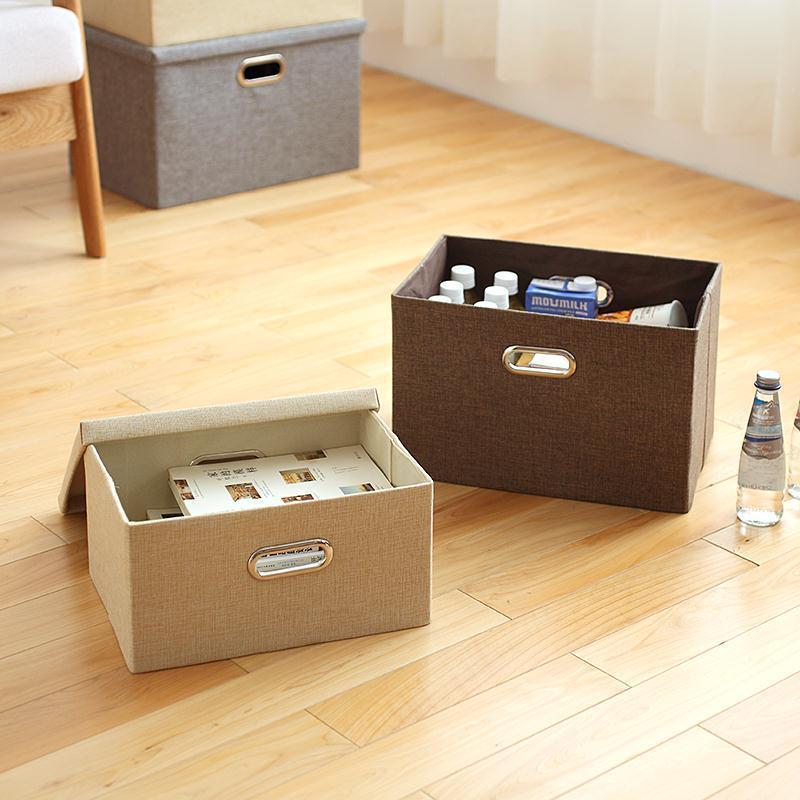 3 Large Clothing Organizers Foldable Closet Storage Boxes With Lids Houseware Foldable Cube Storage Bins With Double Handles