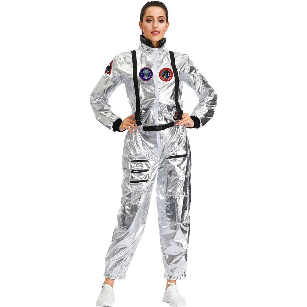 Halloween Costume Adult Couple Wandering Earth Space Suit Cosplay Astronaut Men Women Space Man Costume