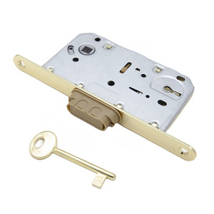 Interior Wooden Door Magnetic Mortise Lock with 1pc Key