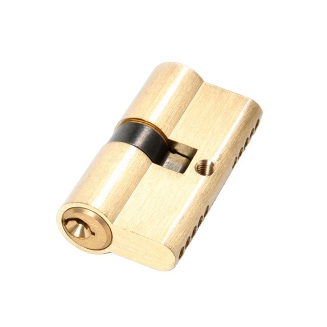 Intelliware 1K2001 5 Pins Polished Brass European Door Lock Cylinder