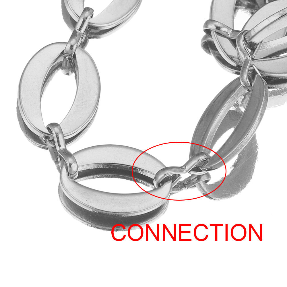 100pcs/Bag Wholesale Stainless Steel Hook End Buckle Bracelet Necklace Connector Accessories Diy Jewelry Making Supplies