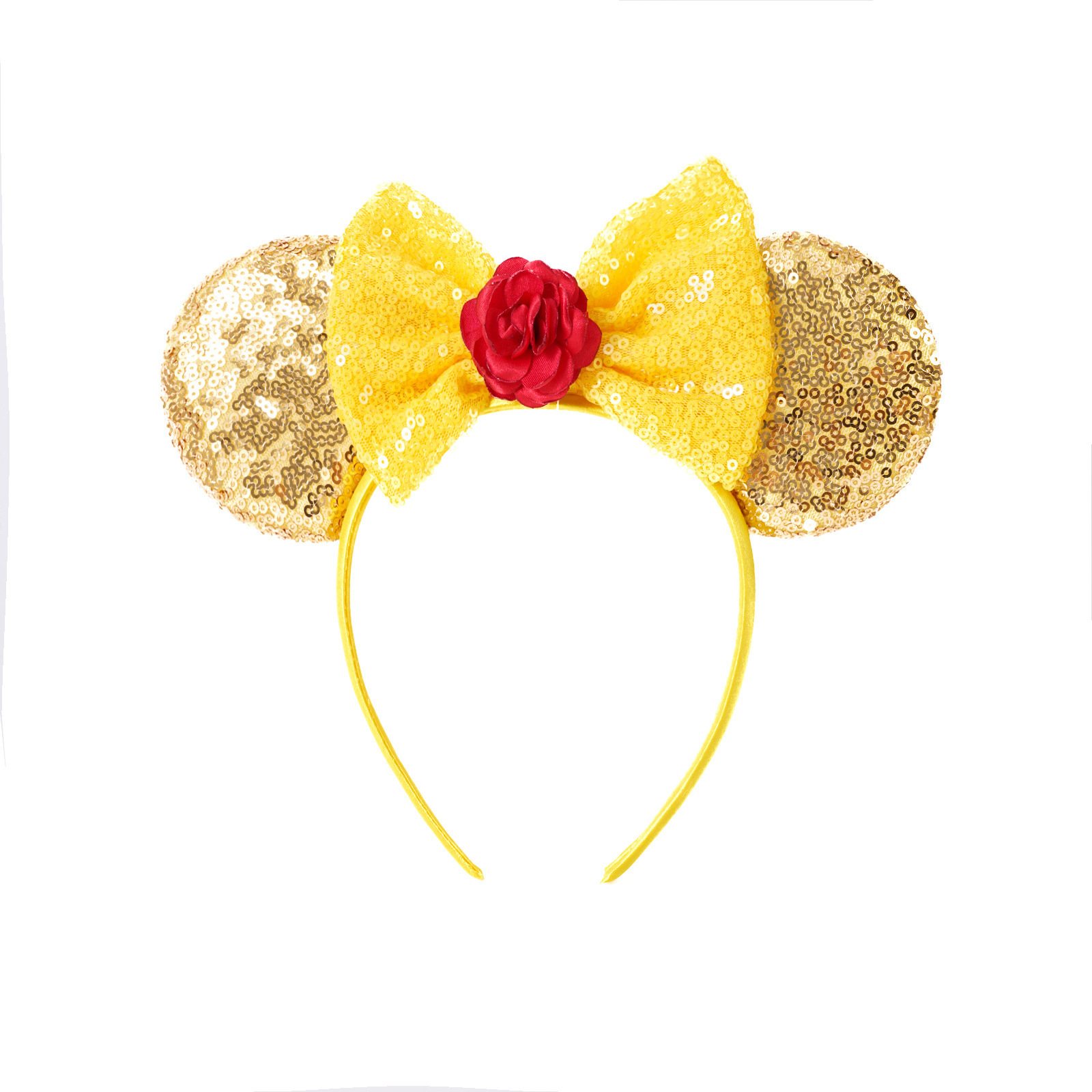 Factory supply Hair accessory Mouse Ear Sequin Headband Princess Accessories Headbands RTS