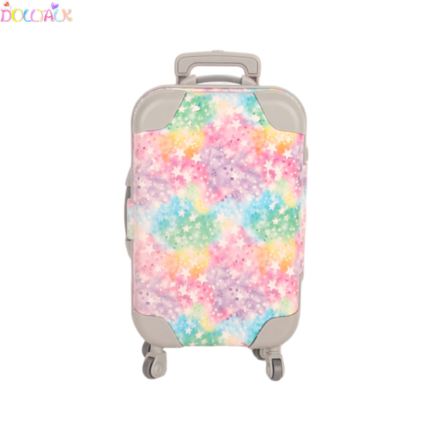 Wholesale Factory New Arrival Mini Suitcase 18 Inch American Doll Accessories Colorful Star Suitcase