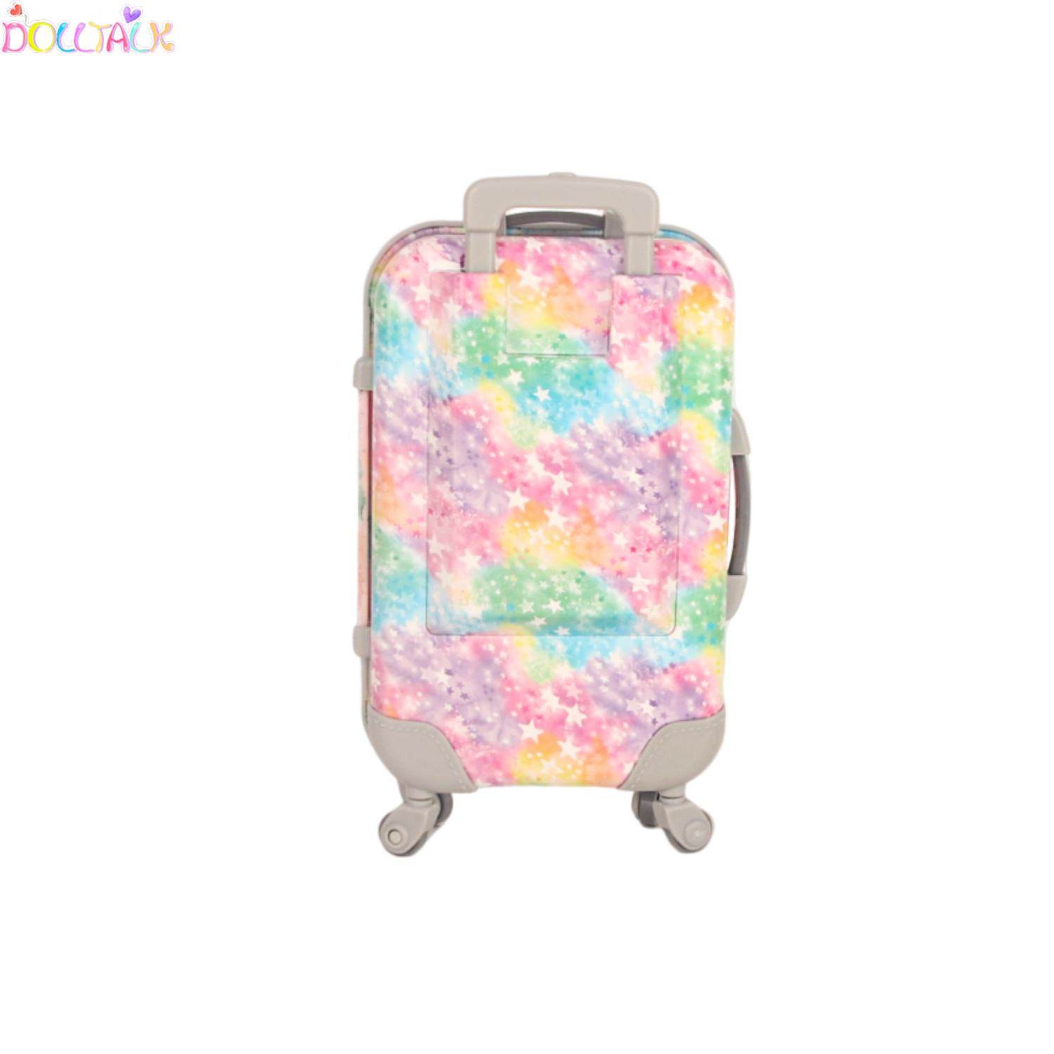 Wholesale Factory New Arrival Mini Suitcase 18 Inch American Doll Accessories Colorful Star Suitcase