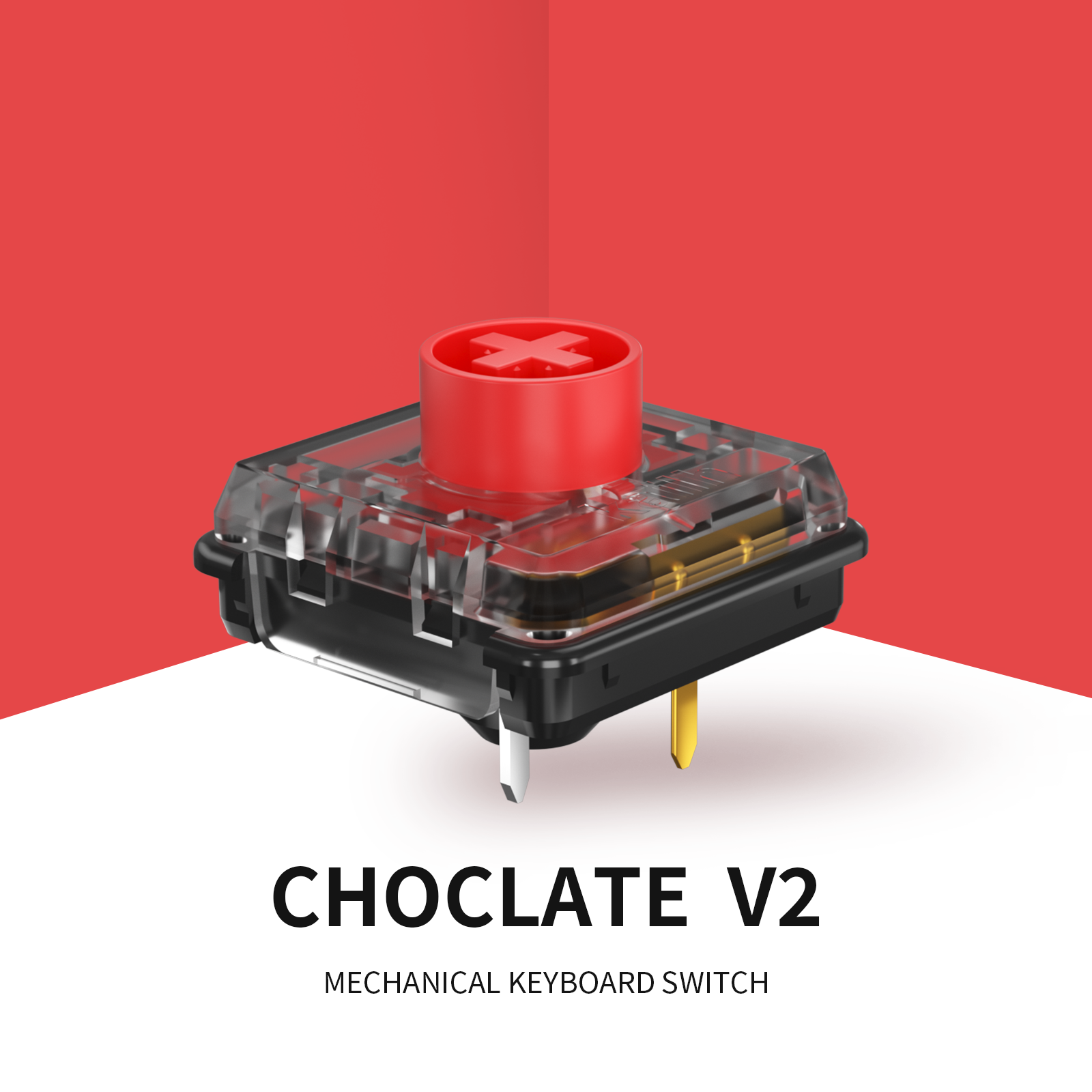 Chocolate V2 Low Profile Keyboard Switch Red/Brown/Blue Switches for Keyboard 1353 Linear Tactile Kailh Switch