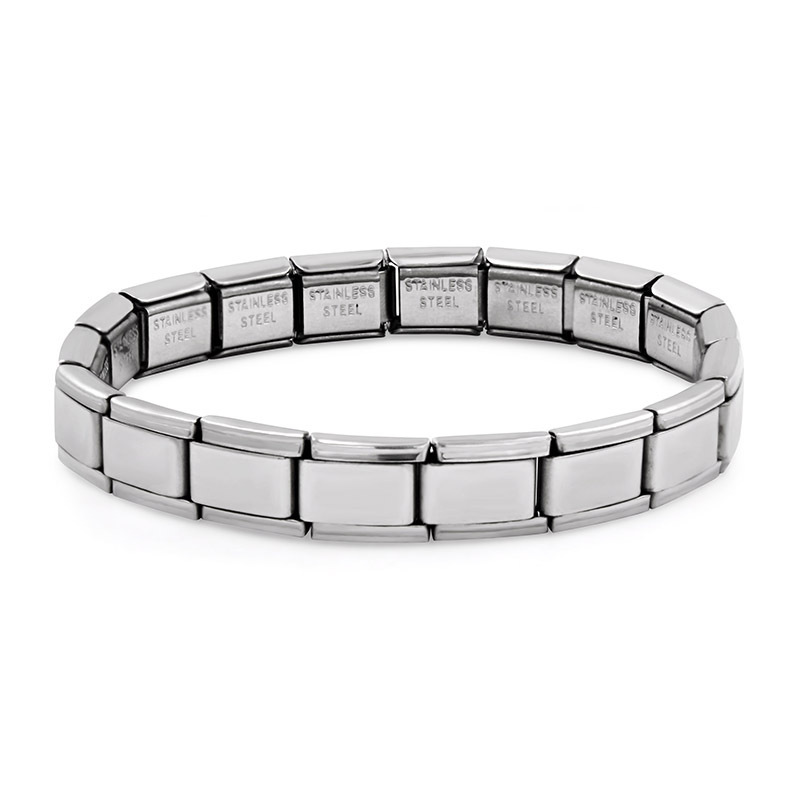 Hot Sale Wholesale Stainless Steel italian charm bracelet