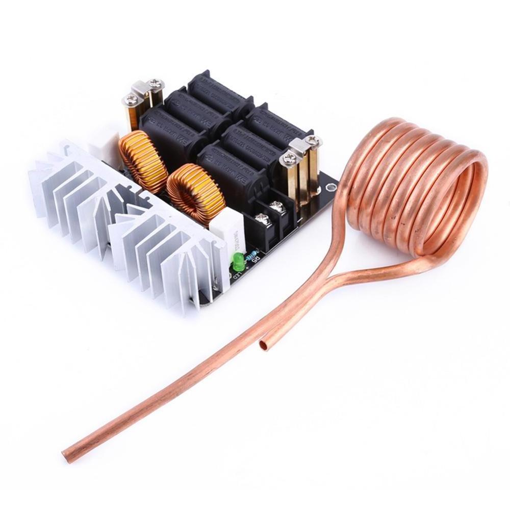 Aokin 1000W ZVS Low Voltage Induction Heating Board Module Tesla coil 12V-48V Flyback Driver Heater DIY