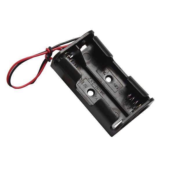 4 x aa Size 1.5v Battery Holder Case Box 2 3 4 5 6 8 10 Slot With Wire Leads No Cover Switch Plastic Batteries Holder