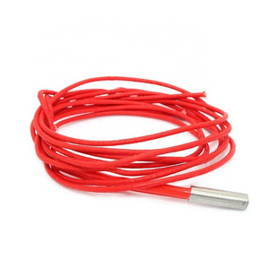 12V 40W/24V 40W Ceramic Cartridge Heater 6mm*20mm For Extruder 3D Printers Parts Heating Tube Heat 1M 1.5M Extrusion Part