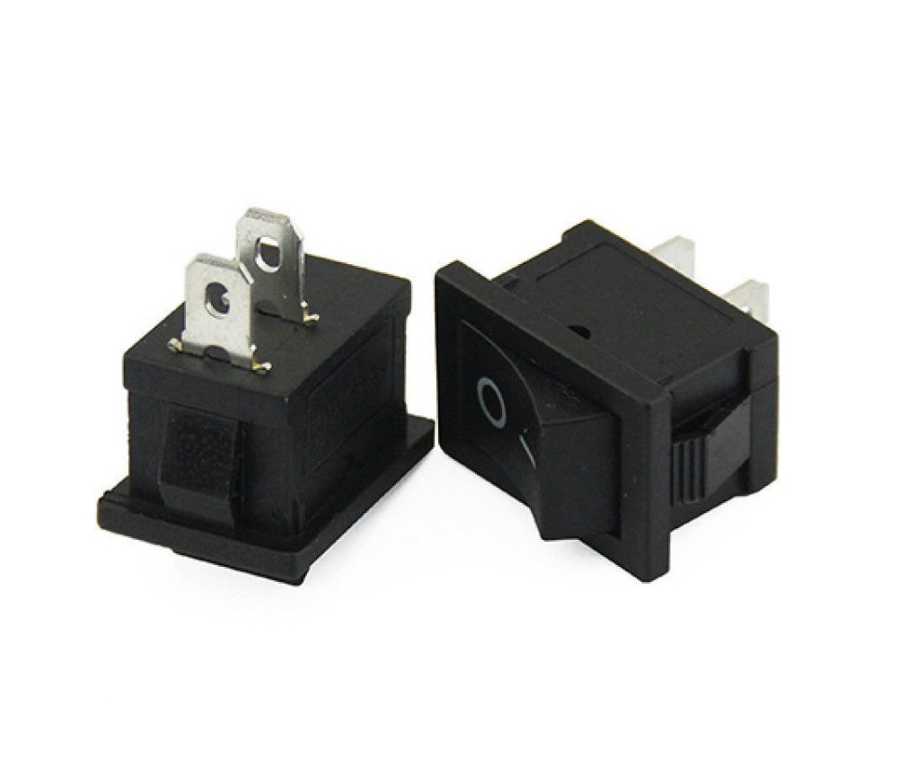 KCD1 ON-OFF 15*21mm 2pin Ship Type Switch 6A 250V 10A 125V Rocker Switch