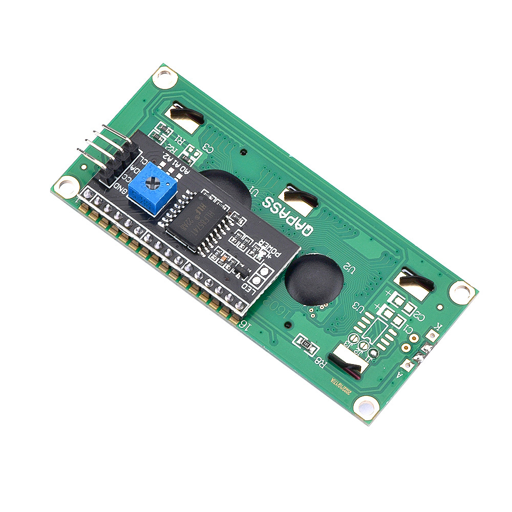 Blue Display IIC/I2C/TWI/SPI Serial Interface 1602 16X2 Character LCD Backlight Module LCD-1602 5V