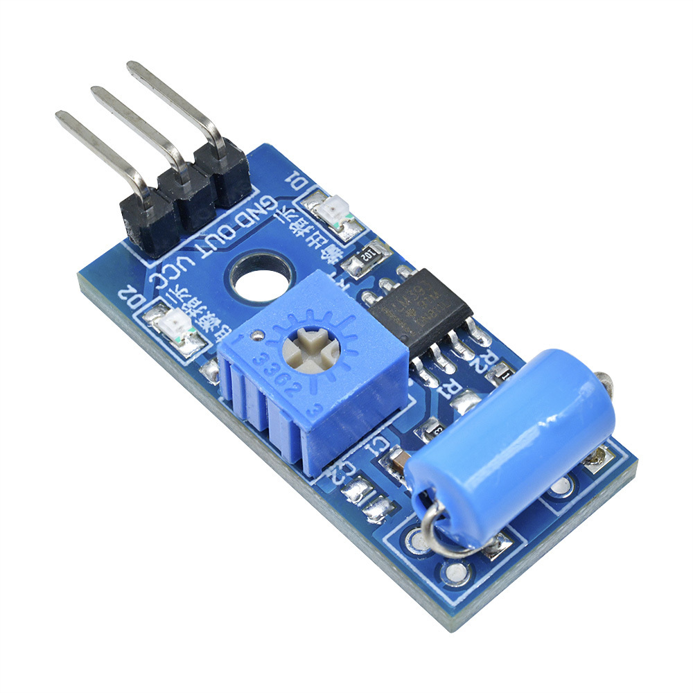 LM393 Mini Tilt Angle Sensor Control Module DC 3.3V 5V Tilt Sensing Probe Signal Detection Mercury Switch for Arduino Raspberry