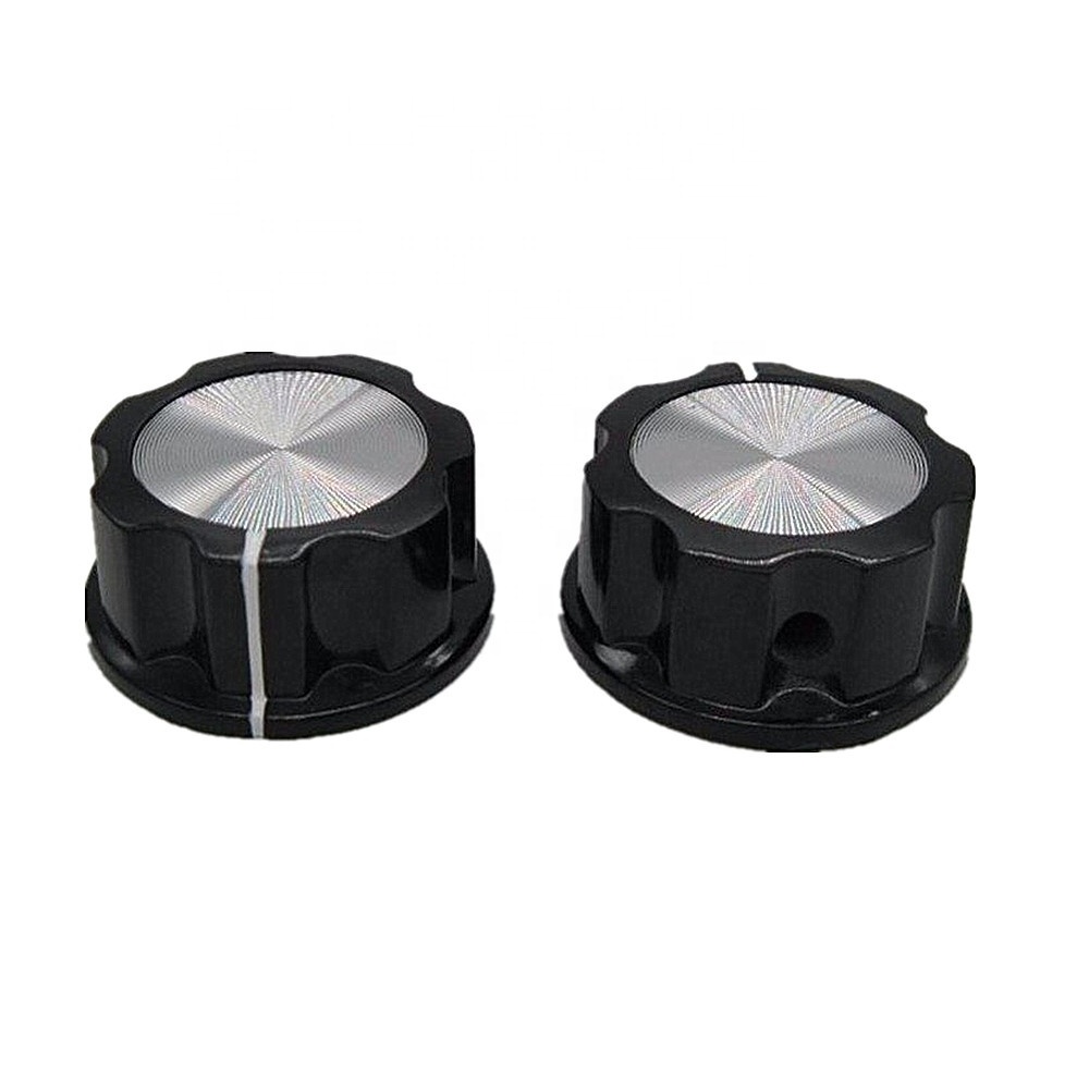 1*10PCS 16mm Rotary Control Turning Knob for Hole 6mm Dia. Shaft Potentiometer 360 Degree 100% New Origin