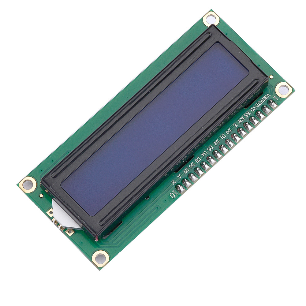 Blue Display IIC/I2C/TWI/SPI Serial Interface 1602 16X2 Character LCD Backlight Module LCD-1602 5V