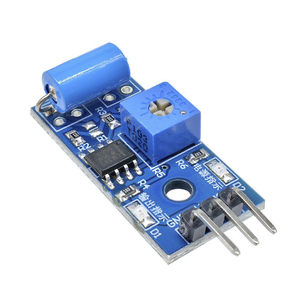 LM393 Mini Tilt Angle Sensor Control Module DC 3.3V 5V Tilt Sensing Probe Signal Detection Mercury Switch for Arduino Raspberry