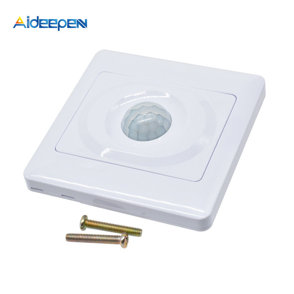 AC 110V LED PIR Motion Sensor Switch 220V IR Infrared Human Induction Detect Sensor Indoor Outdoor On Off Switch Light Switch