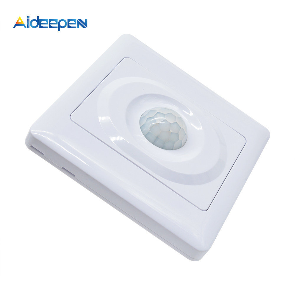 AC 110V LED PIR Motion Sensor Switch 220V IR Infrared Human Induction Detect Sensor Indoor Outdoor On Off Switch Light Switch