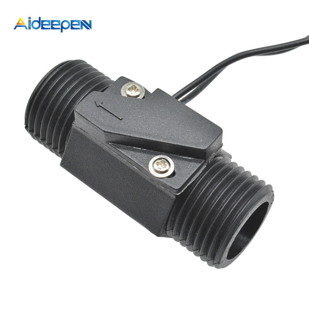 Magnetic Plastic Water Flow Sensor Switch AC 220V 3A 22mm vertical horizontal magnetic water flow switch