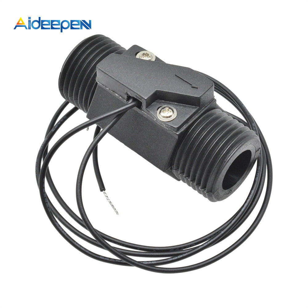 Magnetic Plastic Water Flow Sensor Switch AC 220V 3A 22mm vertical horizontal magnetic water flow switch