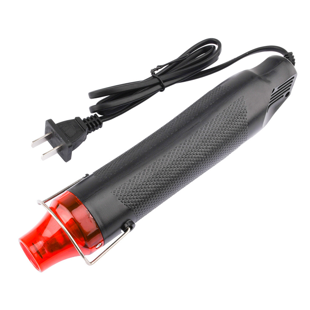 DIY tool heat gun 1pc 220V Using Heat Gun Electric Power Tool Hot Air 300W Temperature Gun with Supporting Seat Shrink