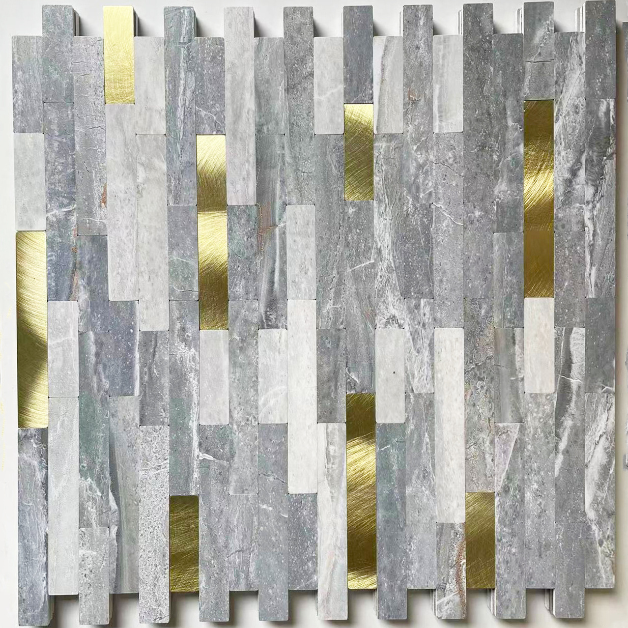 Stick Backsplash Wall Tile, PVC Kitchen Backsplash Peel and Stick in Distressed Wood