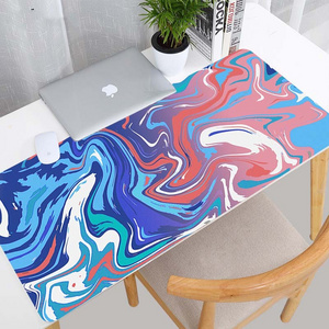 Large Mouse Pad Strata Liquid Art Mouse Mats Office Carpet Desk Pad Mouse Mat Black Big Mousepad Rubber Mats for Computer Table