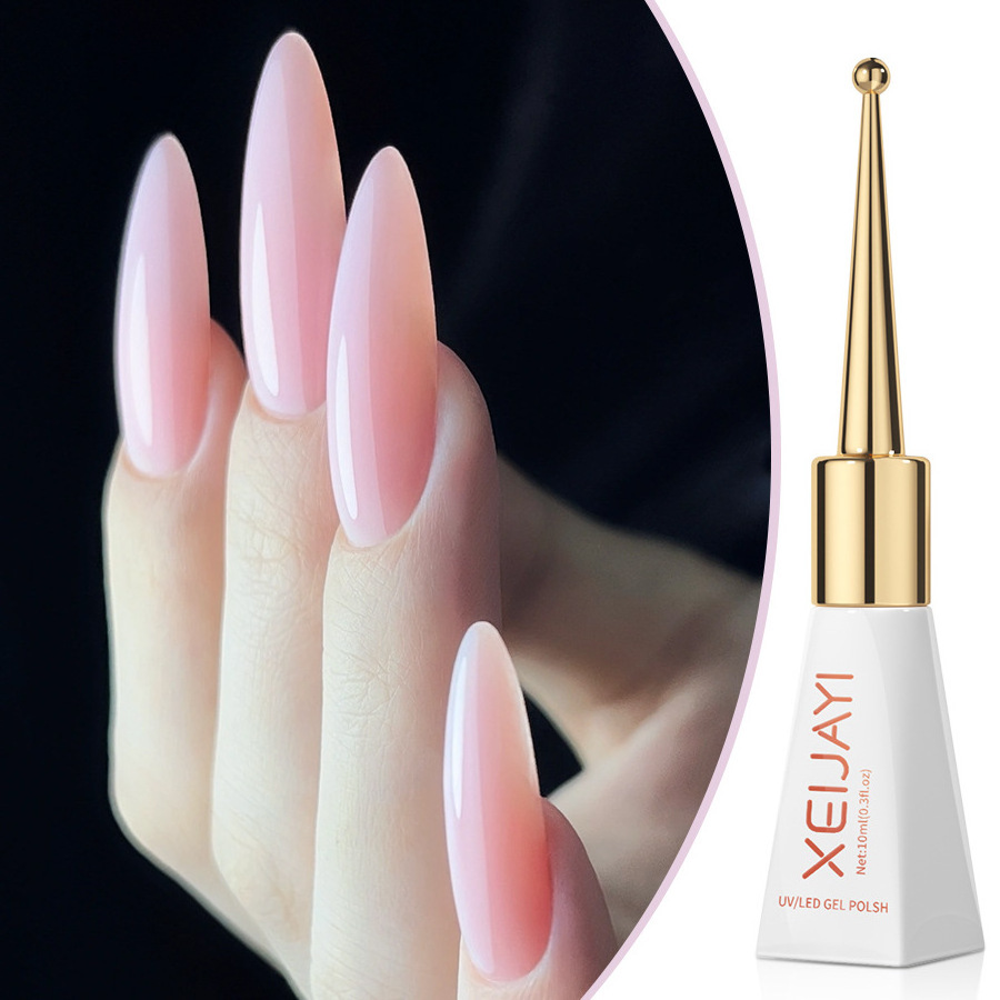 Moon light White Gel Nail Polish 10ml Nude Glass Bead Cat Eye Gel Nail Polish Semi Permanent Soak Off Gel Varnish 29 colors