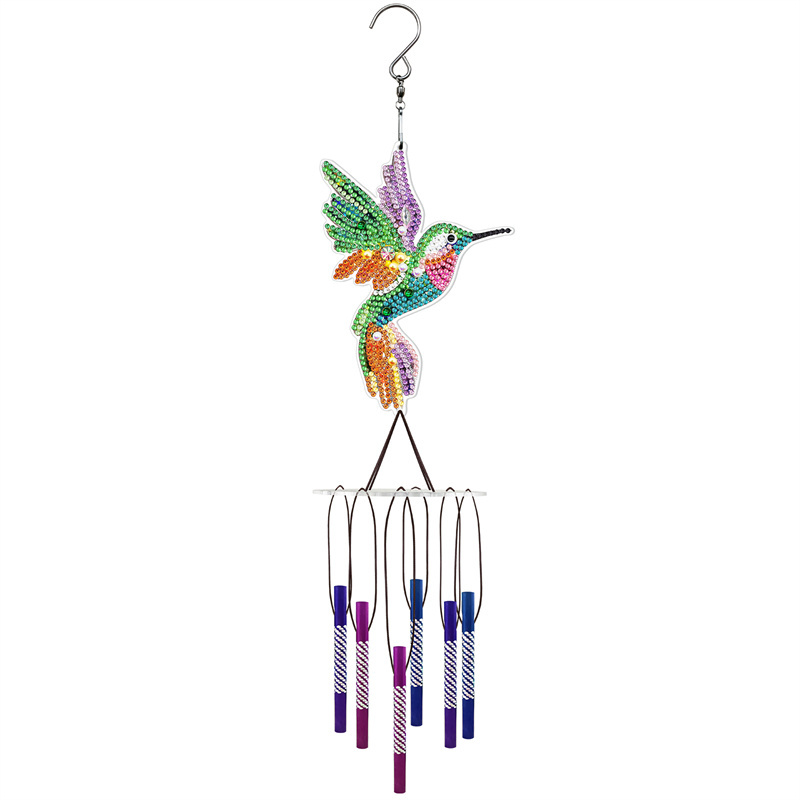 Diamond Painting Kits DIY Custom Diamond Wind Chime Pendant Home Landscape Decoration