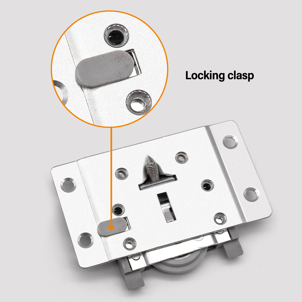 Soft Closing heavy duty closet wardrobe door hardware rollers wheels for furniture damping gate buffer system