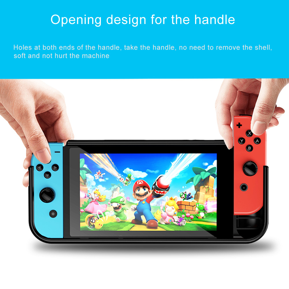 Shockproof TPU Case For Nintendo Switch OLED Silicone Back Cover Switch OLED NS OLED Gaming Protective Shell