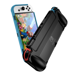 Shockproof TPU Case For Nintendo Switch OLED Silicone Back Cover Switch OLED NS OLED Gaming Protective Shell