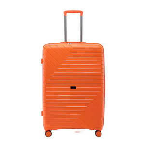 Wholesale Price PP Luggage Sets 3 Piece Lightweight Expandable Upright travel Suitcase Set with TSA Lock Double Spinner wheels