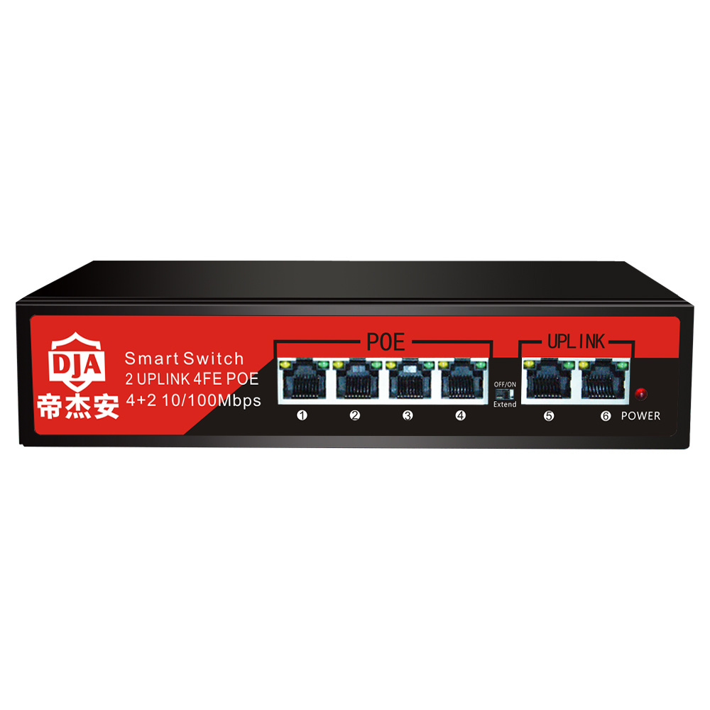 4 Port unmanaged network POE Switch IEEE802.3af /IEEE802.3