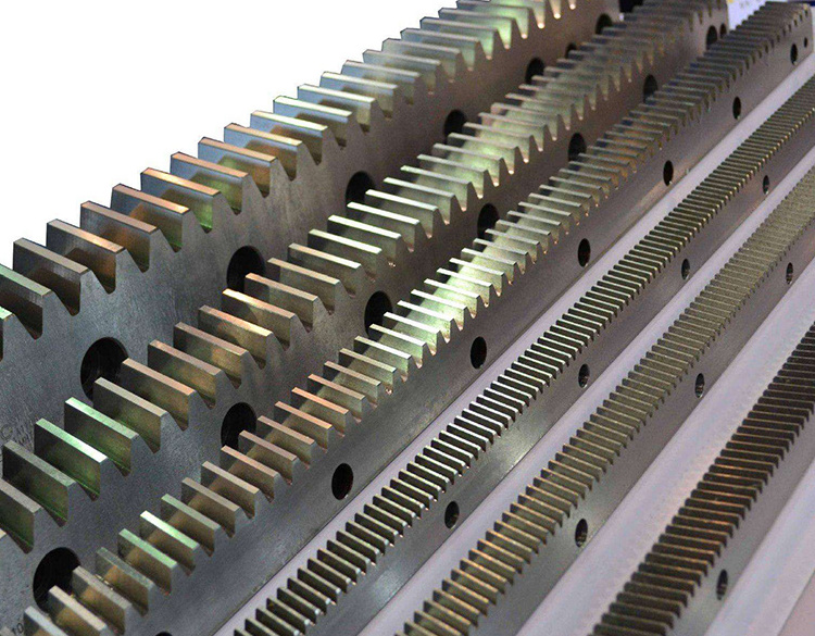 Customized Cnc Milling On The Way Helical Cnc M1 Helical Straight Gear Rack and Pinion for Fiber Laser Cutting Machine