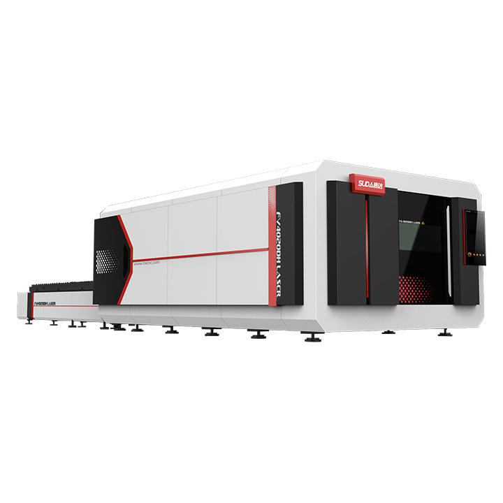 China SUDA Laser 4020 6020 6025 8025 Ipg Raycus 6kw 8kw 10kw 12kw Cnc Fiber Laser Cutting Machine For Sheet