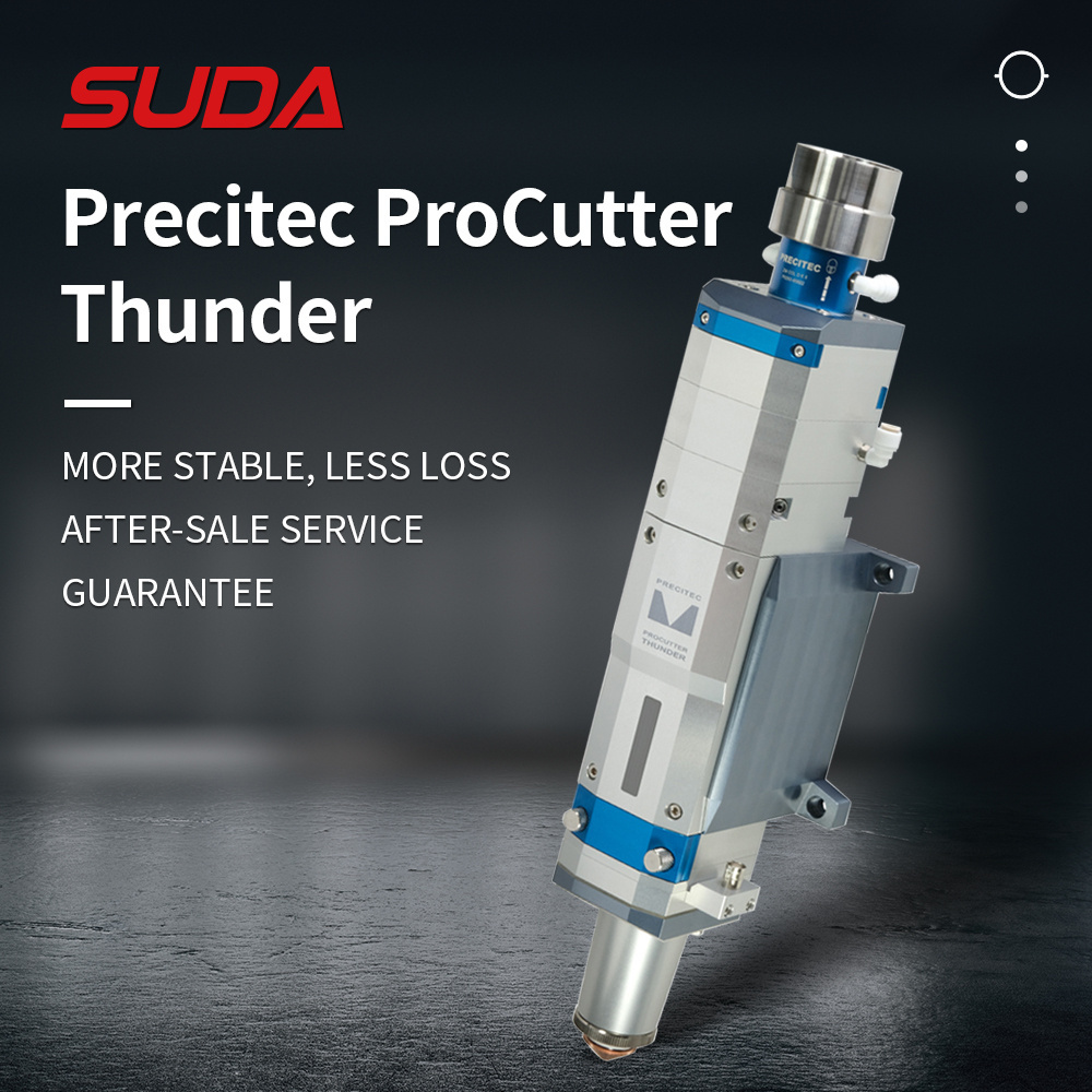 SUDA 6.6KW 6600W Precitec ProCutter Thunder Auto Focus Metal Original Fiber Laser Cutting Head