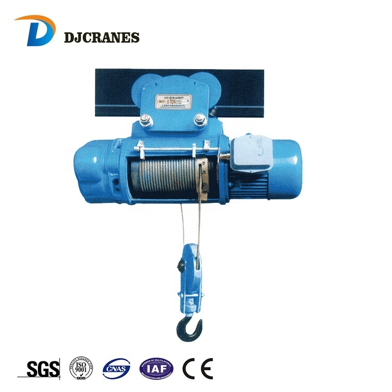 Small motor pa1000 electric winch mini hoist with 220v 50kg price