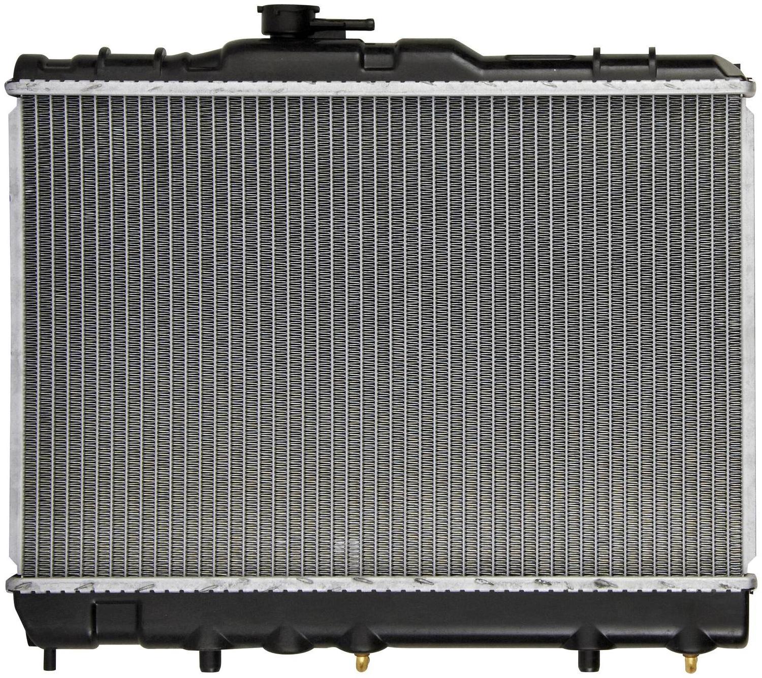 DPI 109 OE 1640011120 Car Aluminum Radiator for Toyota Tercel  87-90  Automatic pa66 gf30