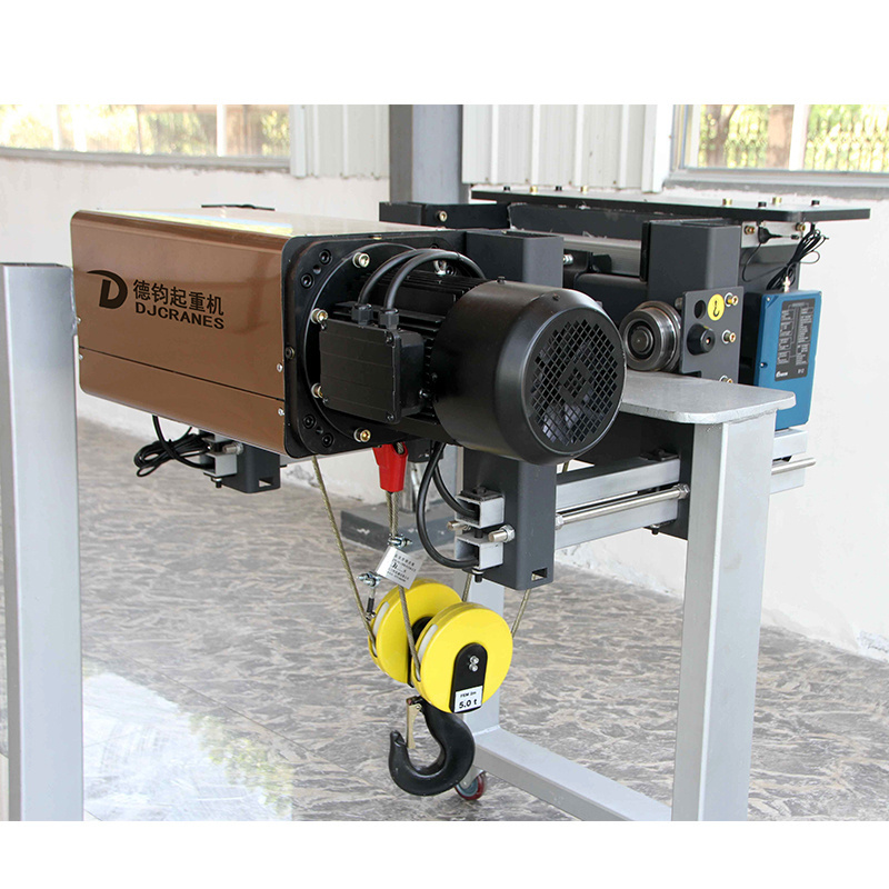 5 Ton 10 Ton Electric European Hoist With Motorized Trolley Construction