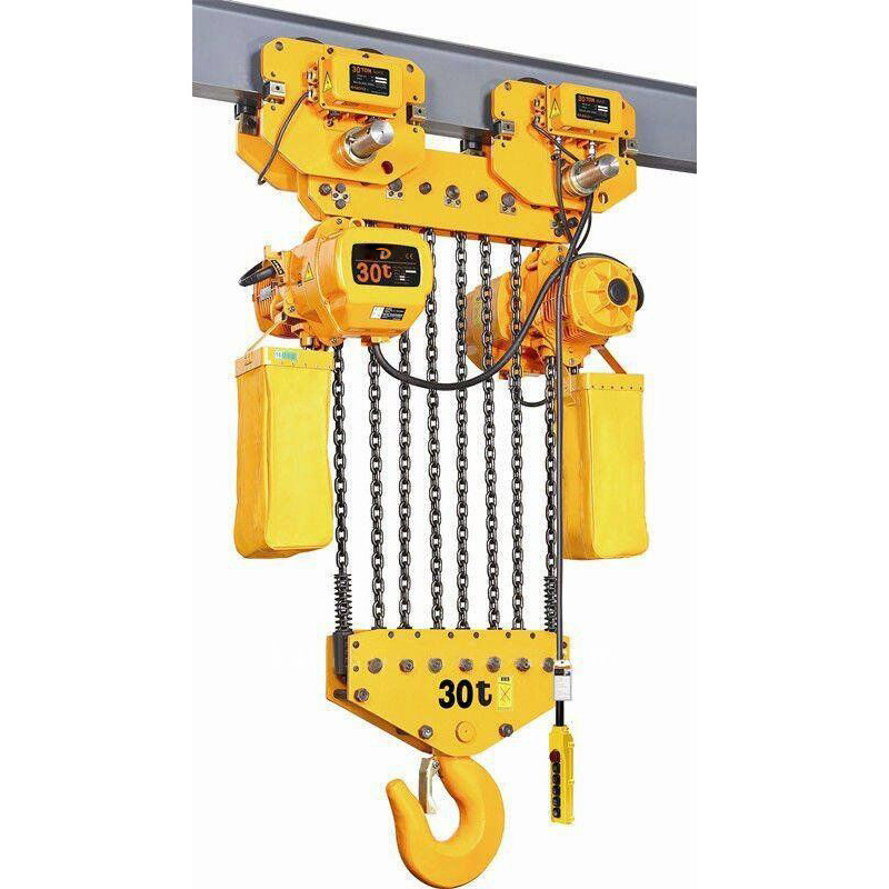 small crane bridge overhead lift electric chain hoist