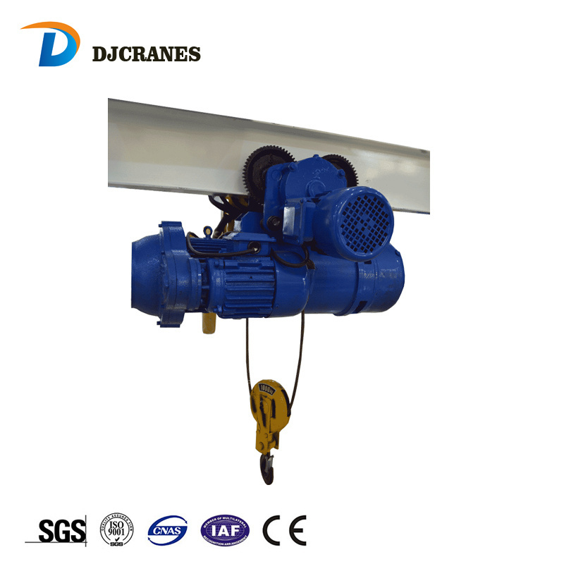 dc portable lifting electric wire rope hoist a frame pa pulley system