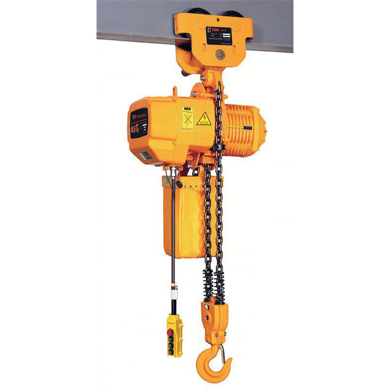 DJ Crane electric chain hoist crane a frame hoist 2.5 tons 5 ton 6-50m