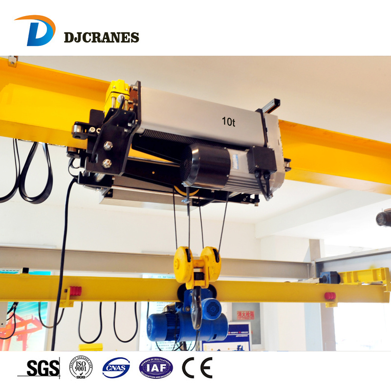 Electric European Hoist Working Class 2M (M5) With Motorized Trolley