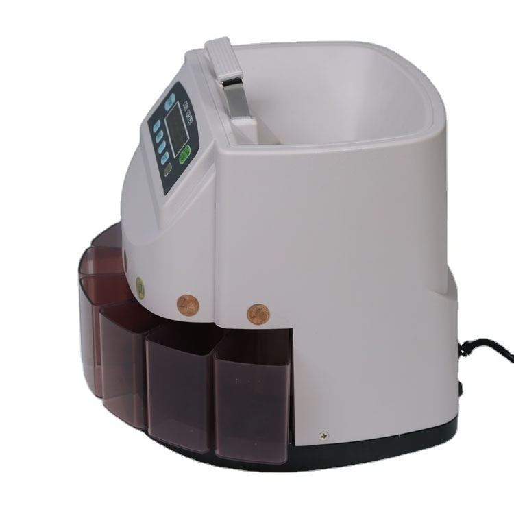 Hot Sale Coins/Min Multi-currency Coin Sorter Counter Machine Precise Digital Sorter Counter