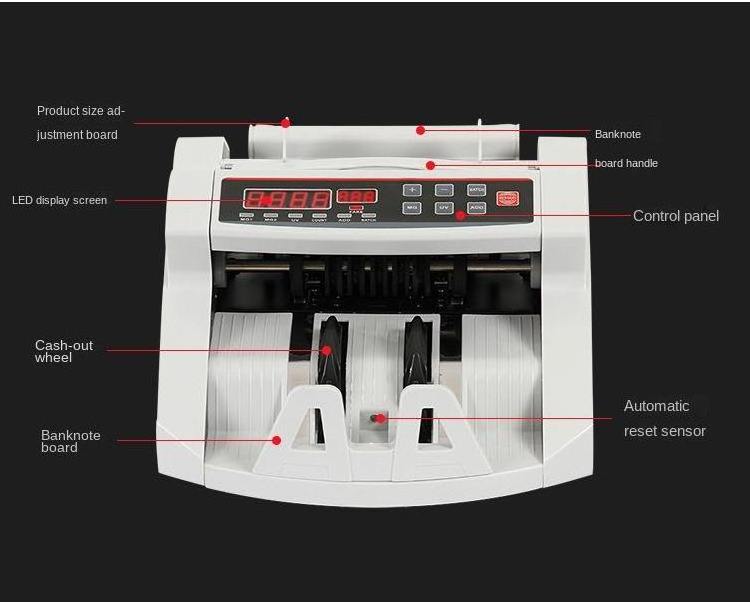 2023 UVMG Cheap and good quality Mulit Currencies banknote counting machine money Bill Counter Machine