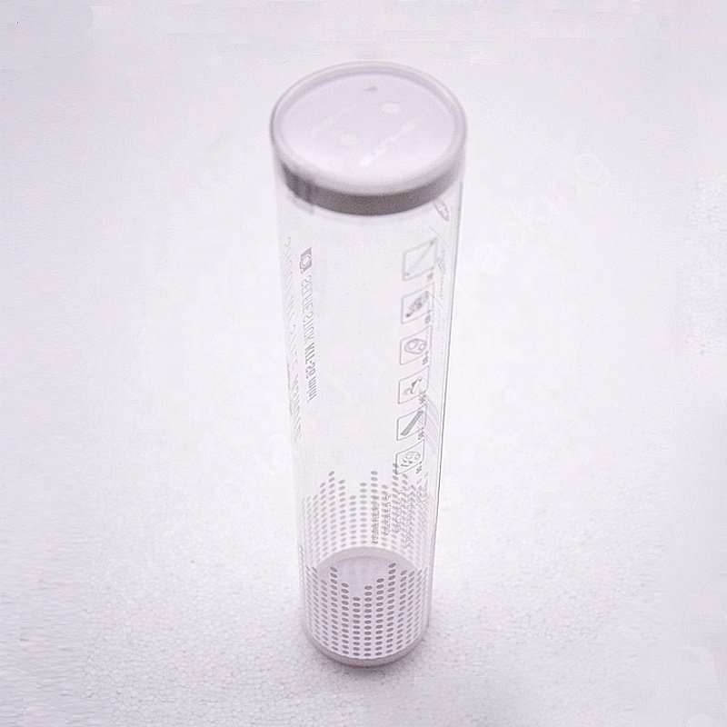 Clear thin wall tube for candy plastic packaging