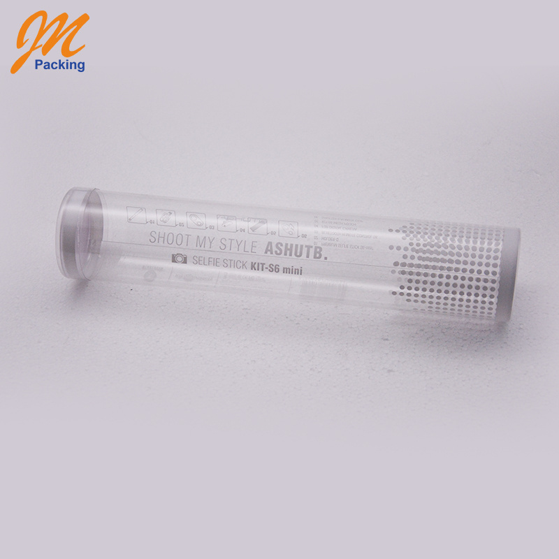 Clear thin wall tube for candy plastic packaging